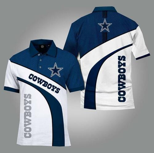 Dallas Cowboys Nfl Fan 3d Polo Hoodie All Over Print Shirt 3d T-shirt