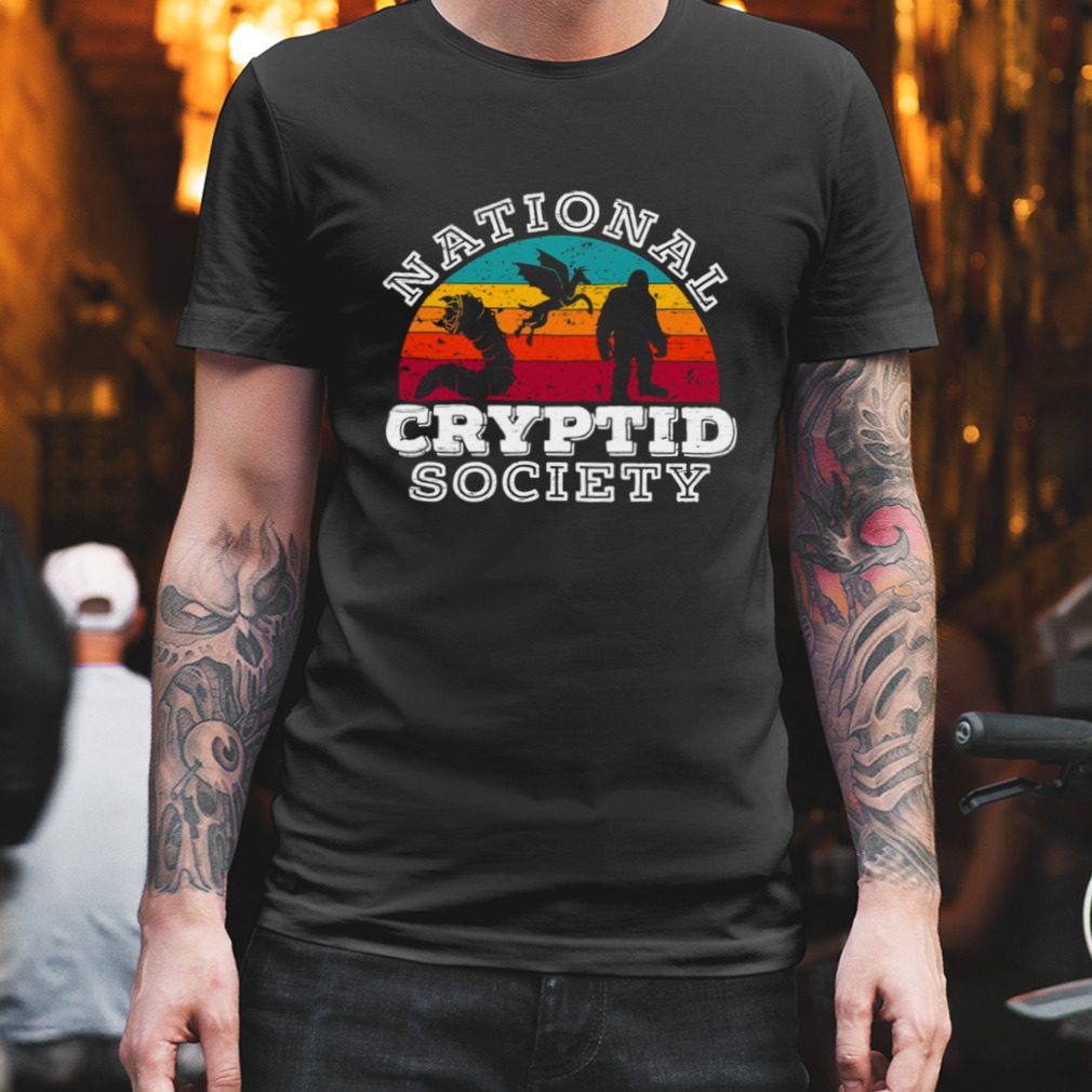 National Cryptid Society Ufo Extraterrestrial shirt