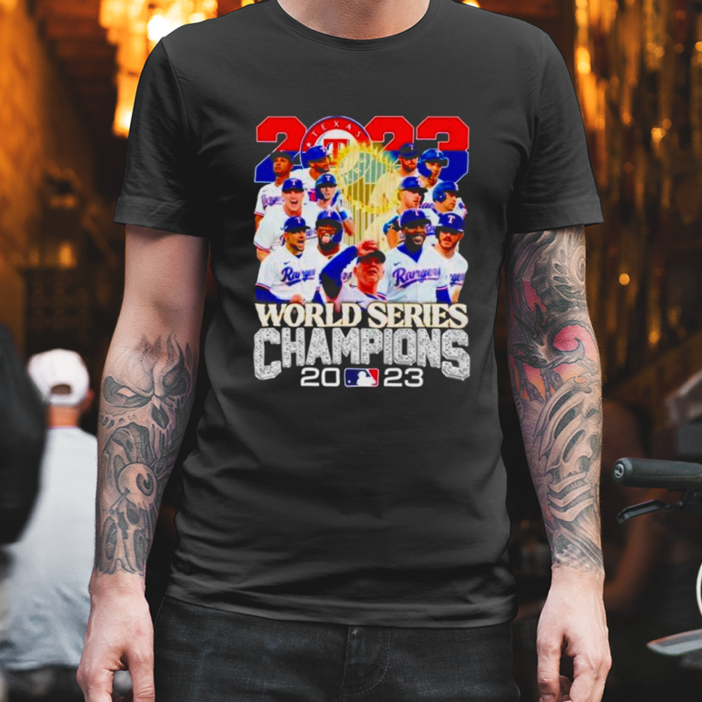 World Series Champions 2023 Texas Rangers shirt