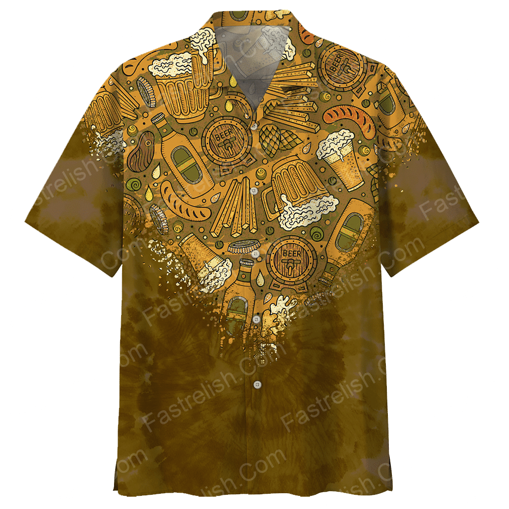 Beer Hawaiian Shirt  HL2802