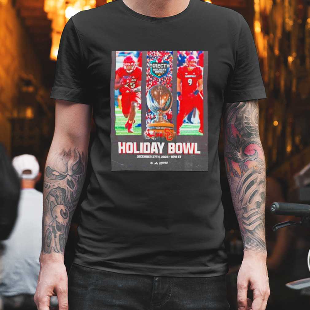 Louisville Cardinals vs USC Trojans 2023 Holiday Bowl shirt