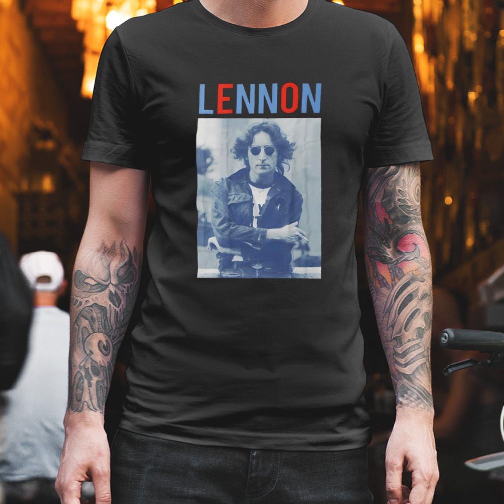 Rhesus Macaque John Lennon The Beatles shirt