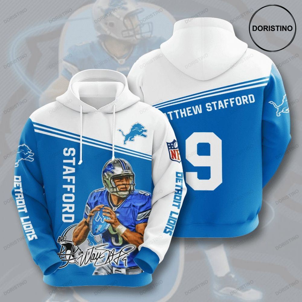 Detroit Lions 3d Lg5nx Awesome 3D Hoodie