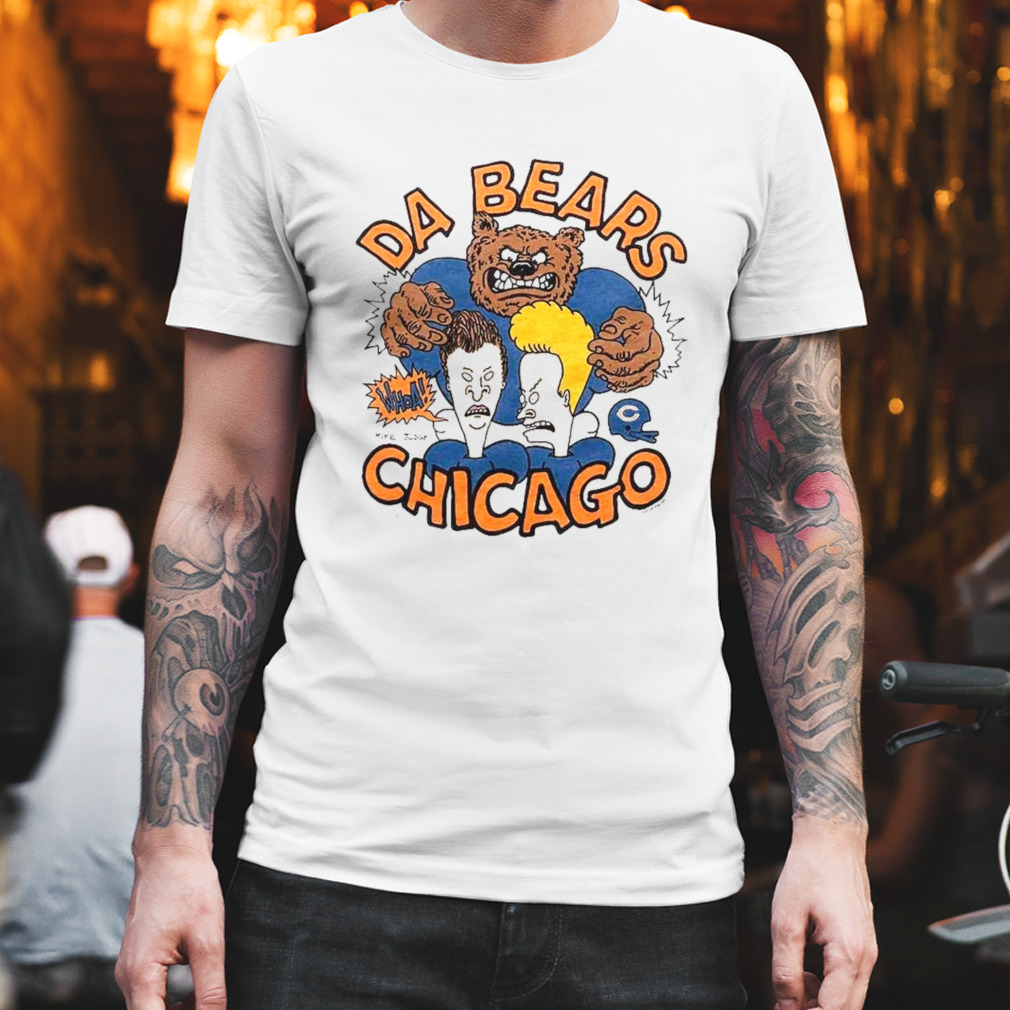 Beavis And Butt-head X Chicago Bears Whoa Mike Judge T-shirt