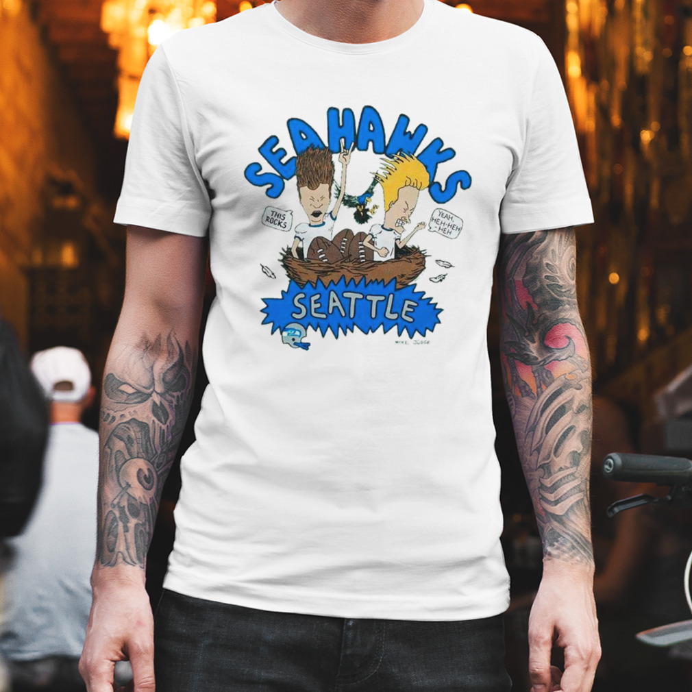 Beavis And Butt-Head X Seattle Seahawks This Rocks New Shirt