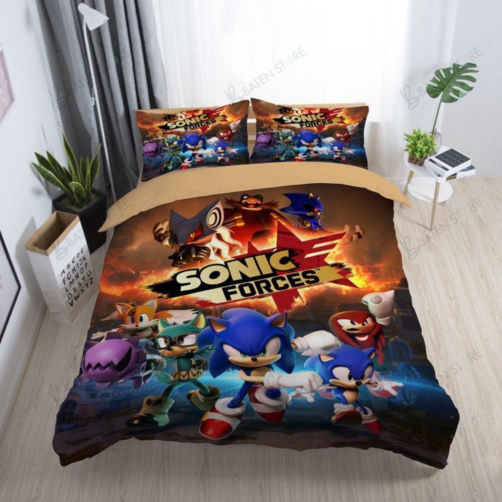 3d Sonic Bed Sheets Duvet Cover Bedding Set Great Gifts For Birthday Christmas Thanksgiving