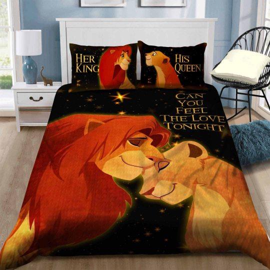 3d The Lion King Can You Feel The Love Tonight Bedding Set
