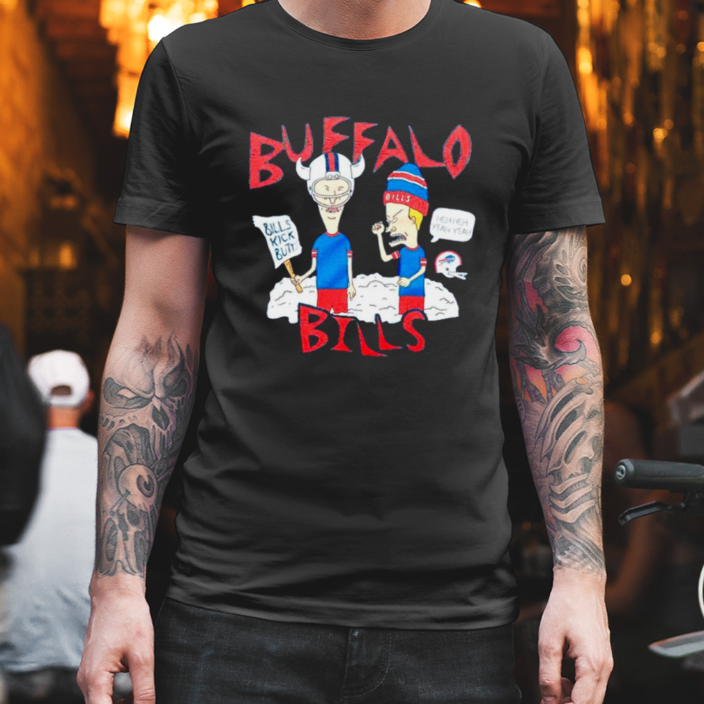Beavis and Butt-Head X Buffalo Bills Kick But shirt